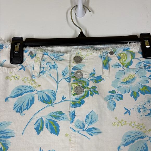 Vintage Abercrombie Y2K Mini Micro Jean Skirt Size 0 - Picture 3 of 6